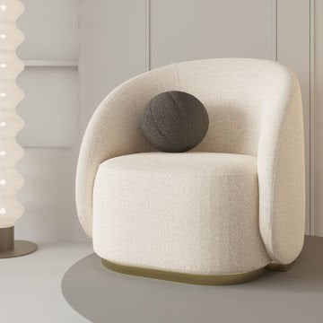 Teddy Berjer Salon&Oturma Odası-Bej