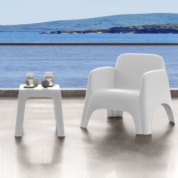 Şile 1+1+S Bahçe Oturma Grubu Beyaz