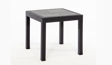 Garden Small Bahçe Masa Takımı 4 Kişilik (Kahve)