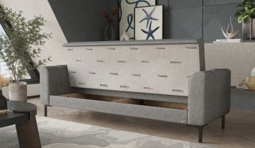 Rio Üçlü Koltuk Gri