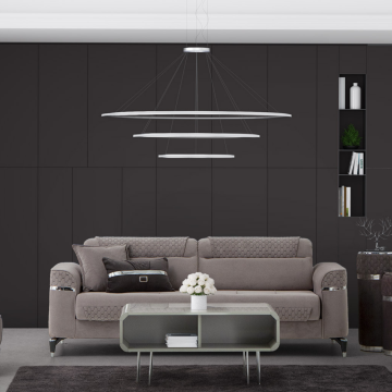 Veyron Üçlü Salon&oturma Odası Kanepe - Antrasit