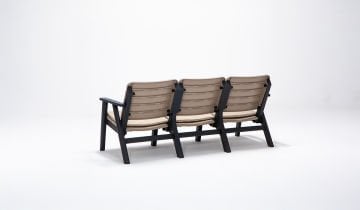 Sera Bahçe Balkon Oturma Grubu 3+1+1 S (Minderli)