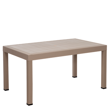 Rattan 90x150 Masa - Cappucino
