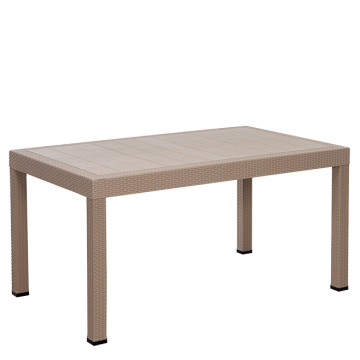 Rattan 90x150 Masa - Cappucino