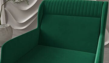 Nepal Sallanır Berjer Tv Koltuğu Dinlenme Koltuğu -Yeşil