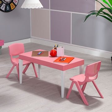 Junior Aktivite Masa Seti 3 - Pembe