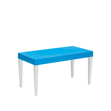 Junior Dikdörtgen Ergonomik Konforlu Anaokulu Kreş Çocuk Masası - Mavi