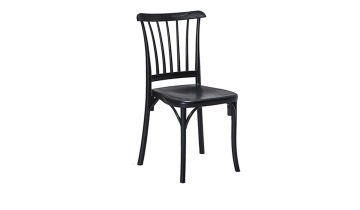 2 Adet Violet Siyah Pratik Sandalye / Balkon-bahçe-mutfak