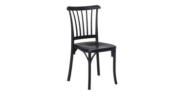 2 Adet Violet Siyah Pratik Sandalye / Balkon-bahçe-mutfak
