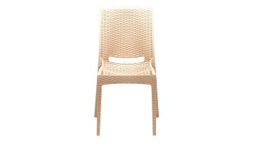 Rattan Sandalye Cappucino (4 Adet)