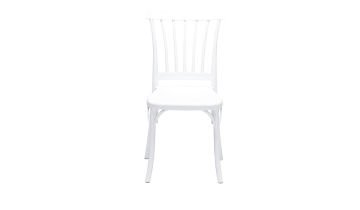 4 Adet Violet Beyaz Sandalye / Balkon-bahçe-mutfak