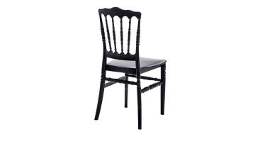 4 Adet Miray Siyah Sandalye / Balkon-bahçe-mutfak