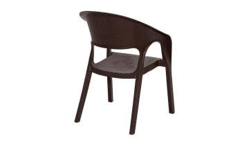 Garden Large Masa Takımı (Kahve-6 Kişilik)