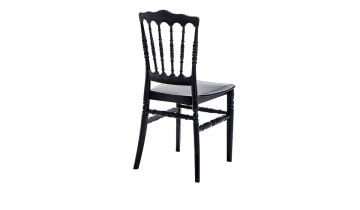 2 Adet Miray Siyah Sandalye / Balkon-bahçe-mutfak