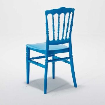 4 Adet Napolyon Sandalye - Mavi