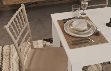 Arda / Soho Mutfak Masa Takımı - Cappucino