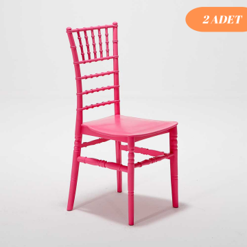 2 Adet Soho Sandalye - Pembe