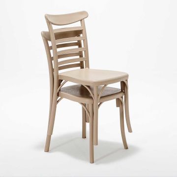 2 Adet Efes Cappucino Sandalye / Balkon-bahçe-mutfak