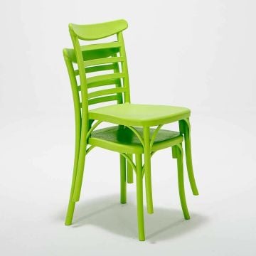 2 Adet Efes Yeşil Sandalye / Balkon-bahçe-mutfak