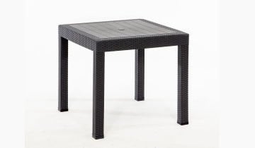 Garden Small Camsız Masa Seti - Antrasit