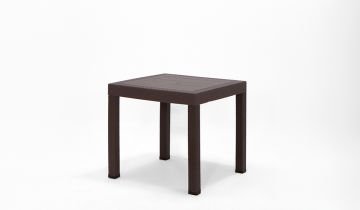 Viva Rattan Kollu Bahçe Masa Takımı - Kahve