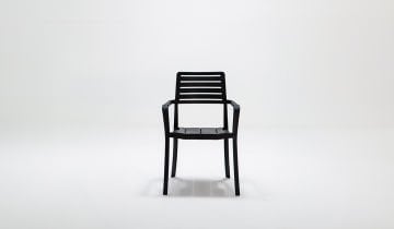 Lucia Antrasit Bahçe Masa Seti  ( 6 Kişilik Kollu Sandalye )