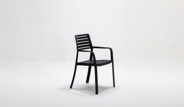 Lucia Antrasit Bahçe Masa Seti (4 Kişilik)