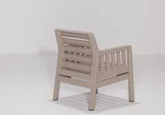 Lara 2+1+1+S Bahçe Oturma Grubu (Mindersiz) - Cappucino