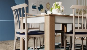 Alvin Masa Sandalye Takımı (6 Kişilik)