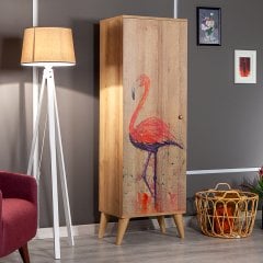 Bingo Flamingo Çok Amaçlı Dolap