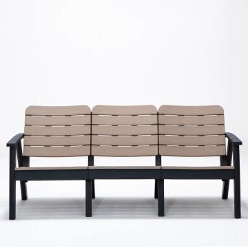 Sera Mindersiz Üçlü Koltuk