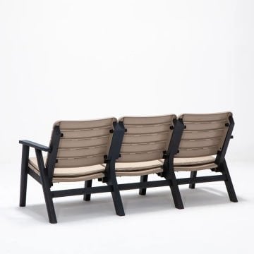 Sera Minderli Üçlü Koltuk