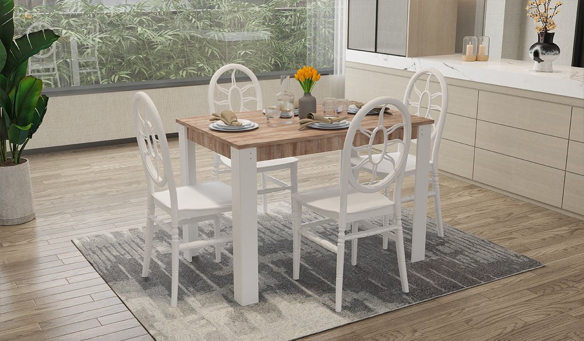 Grande Masa Sunny Sandalye Takımı