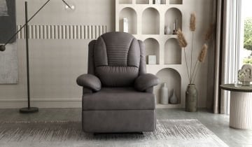 Essen Antrasit Leon Kumaş Tv Koltuğu - Baba Koltuğu