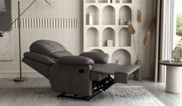 Essen Antrasit Leon Kumaş Tv Koltuğu - Baba Koltuğu