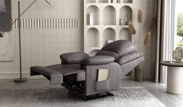 Essen Antrasit Leon Kumaş Tv Koltuğu - Baba Koltuğu