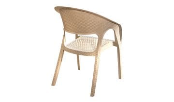 Garden Rattan Sandalye Cappucino (4 Adet)