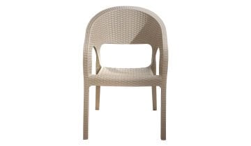 Garden Rattan Sandalye Cappucino (4 Adet)