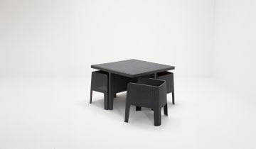 Apex Lüx Bahçe Takımı Antrasit