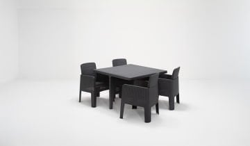 Apex Lüx Bahçe Takımı Antrasit