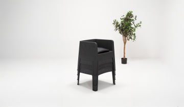 Apex Lüx Bahçe Takımı Antrasit