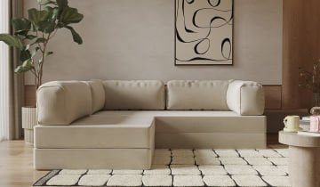 Legoom Köşe Takımı Krem