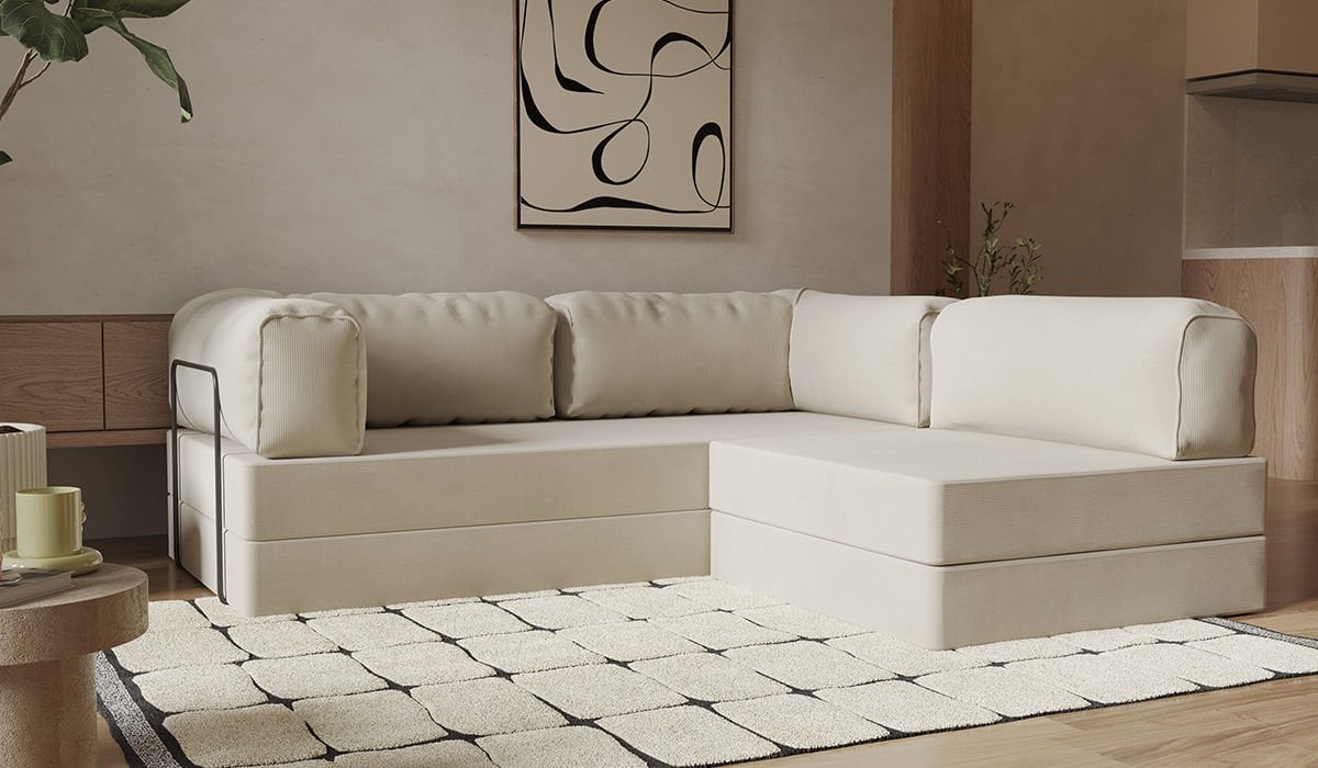 Legoom Köşe Takımı Krem