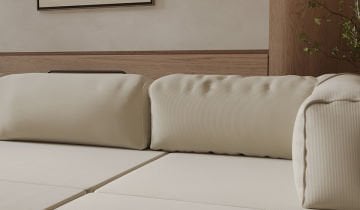 Legoom Köşe Takımı Krem