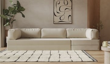 Legoom Köşe Takımı Krem