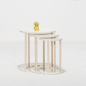 Bianco Zigon Sehpa