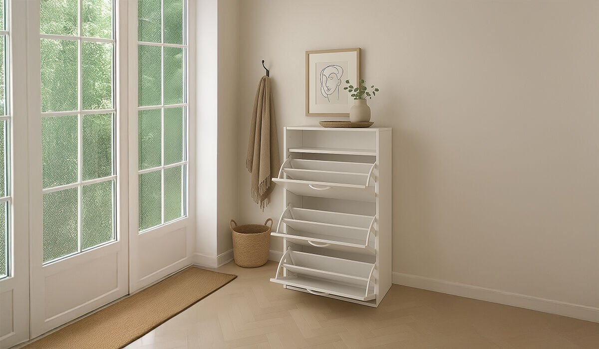 Nirvana Çok Amaçlı Ayakkabılık -Beyaz