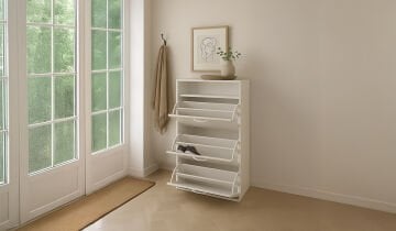 Nirvana Çok Amaçlı Ayakkabılık -Beyaz