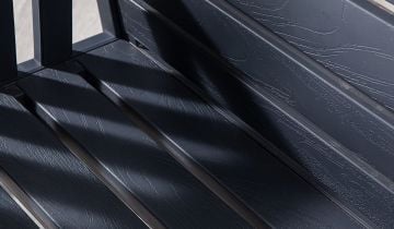 Lara Bahçe Oturma Grubu 2+1+1+S (Mindersiz-Antrasit)