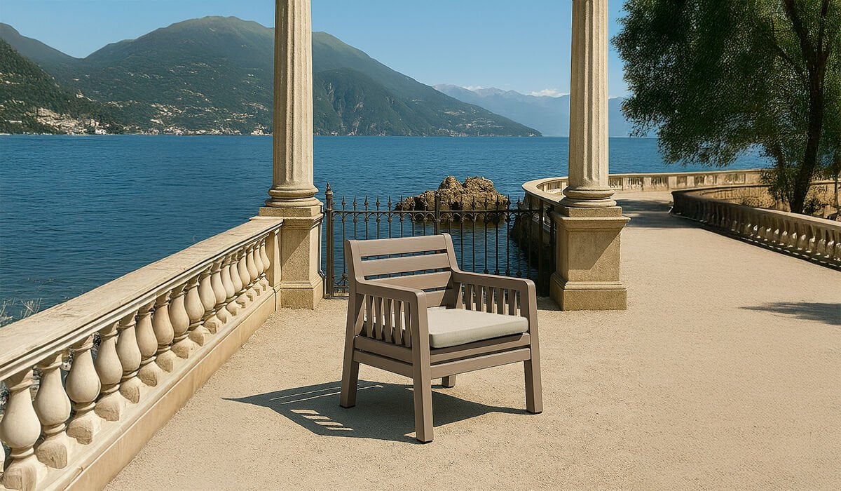 Lara Tekli Koltuk -Minderli - Renkli